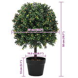 Boxwood Ball Green 35 x 35 x 50 cm Plastic 42008332