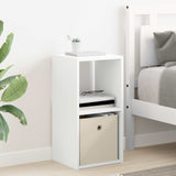 Bedside Table 2 pcs White 30.5 x 27 x 59.5 cm Engineered Wood 8000613