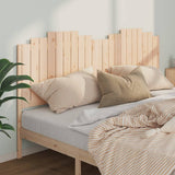 Bed Headboard 206x4x110 cm Solid Wood Pine 818490