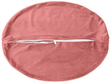 Cushion with Pillow HEERLEN 6 pcs Pink Velvet 929346