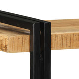 Wall Shelf 110x33x45 cm Solid Rough Wood Mango 4017488
