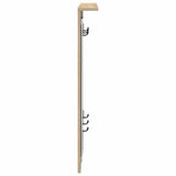 Wall-Mounted Coat Rack with Shelf Sonoma oak 84 x 10 x 80 cm 874493