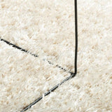 Rug ISTAN High Pile Shiny Look Cream 160x230 cm 375666