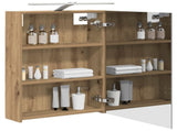 Bathroom Mirror Cabinet Artisian Oak 50 x 14.5 x 70 cm 889054
