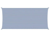 Sun Shade Sail Blue and White 8 x 5 m 100% Polyester Oxford 42031108