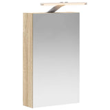 Bathroom Mirror Cabinet Sonoma Oak 30 x 10.5 x 50 cm 889017