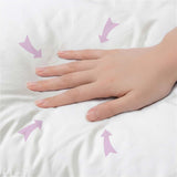 Cushion with Pillow HOUTEN 12 pcs Dark Grey Velvet 933858