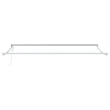 Retractable Awning Red and Black 350 x 250 cm 3330226