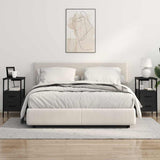 Bedside Cabinet 2 pcs Black Oak 30 x 48 x 61 cm Engineered Wood 859411