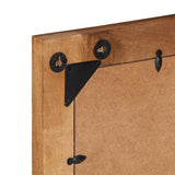 Bathroom Mirror 50x70x2.5 cm Solid Wood Mango and Glass 358315