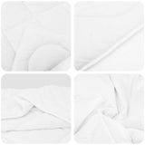 Winter Duvet with Pillow 3 pcs White Microfiber 3377881