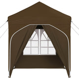 Pop-up Party Tent 192 x 192 x 245 cm Taupe 42019839