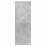 Shoe Cabinet Concrete grey 77.5 x 30 x 83.5 cm Engineered wood 808724