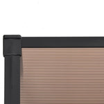 ZNTS Door Canopy Black 297.5x90 cm Polycarbonate 153701