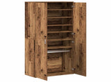 Highboard 80 x 39 x 178 cm Engineered Wood Old Wood 3365570