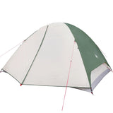 ZNTS Camping Tent Dome 6-Person Green Waterproof 94412