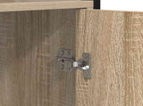 Book Cabinet Sonoma Oak 40 x 24 x 161 cm Engineered Wood 883851