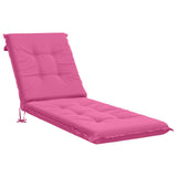 Sunlounger Cushion GEMERT 100% Polyester Pink 190 x 50 x 9 cm 947364