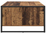 Coffee Table Old Wood 80 x 50 x 40 cm Engineered Wood 886436