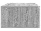 Wall-Mounted TV Cabinet Grey Sonoma 98 x 41 x 30 cm 899381