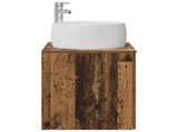 Wall-Mounted Sink Vanity Old Wood 49.5 x 44.5 x 66 cm 890316