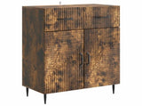Sideboard Smoked Oak 66 x 34.5 x 89.5 cm Engineered Wood 894870