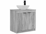 Bathroom Vanity with Sink Grey Sonoma 54 x 35 x 83 cm 890144