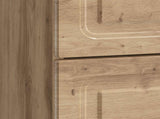 Bedside Cabinet Artisan Oak 62 x 34.5 x 44.5 cm Engineered Wood 895704