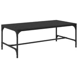 Coffee Table Black Oak 100 x 50 x 35 cm Engineered Wood 881122