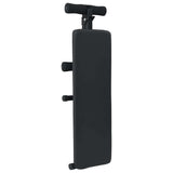 Sit Up Bench Black 124 x 33.5 x 55 cm Powder-Coated Steel 42002575