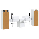 Bathroom Furniture Set 5 pcs White 33 x 34.5 x 100 cm 3405973