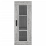 Highboard Grey Sonoma 34.5x34x180 cm Engineered Wood 3199375