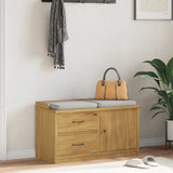 Hallway Bench SANDNES 87x40x50 cm Solid Wood Pine 4010464
