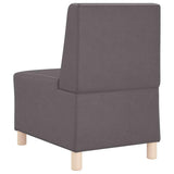 Modular Sofa Unit Armless 2 pcs Grey 55 x 74 x 82 cm 3399770