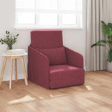 Sofa Bed Wine Red 65 x 80 x 83 cm Fabric 4106640