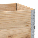 Pallet Collars 3 pcs 100x50 cm Solid Wood Pine 3295370