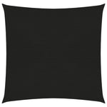 ZNTS Sunshade Sail 160 g/m² Black 5x5 m HDPE 311718