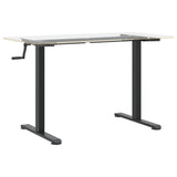 ZNTS Standing Desk Frame Black cm Steel 4005341