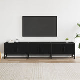 TV Cabinet Black 180x35x41 cm Engineered Wood 3300785