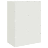 Highboard White 67x39x95 cm Steel 841804