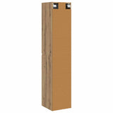 Wall-mounted Bathroom Cabinet Artisan Oak 33 x 34.5 x 160 cm 890651
