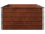 Raised Garden Bed Rusty 160 x 80 x 55 cm corton 8006402