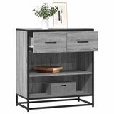Sideboard Grey Sonoma 68x35x76 cm Engineered Wood 848987