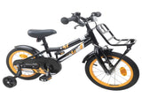 Kids Bike 12 Inches for 2-4 Years Old Orange Black 42009414