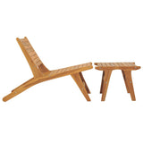 Garden Chair Natural Teak 49366