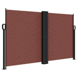 Retractable Side Awning Brown 140x1000 cm 4004719