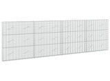 Gabion with 5 mm Wire and 5x10 cm Mesh 400x10x150 cm 3464474