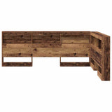 Storage Headboard Old Wood Engineered Wood 3335499
