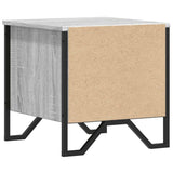 Bedside Cabinet Grey Sonoma 40x41x40 cm Engineered Wood 848510