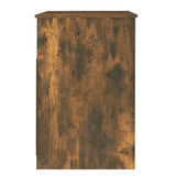 Drawer Cabinet Smoked Oak Engineered Wood Compact Drawer Cabinet 815093